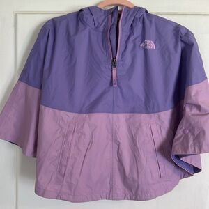 The North Face Kids Raincoat in Purple and Pink
